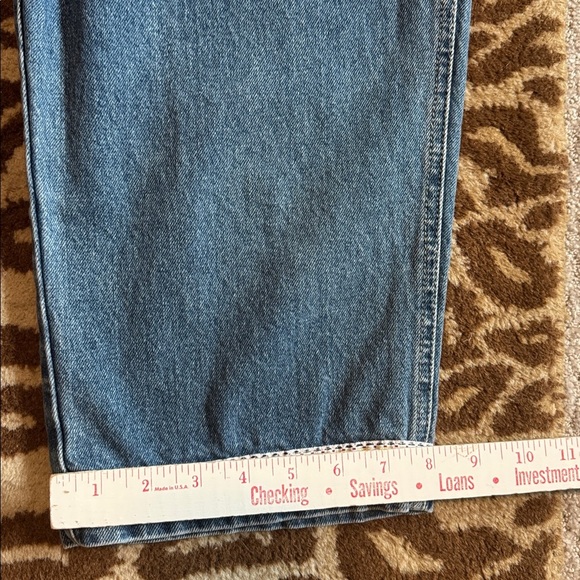 Cherokee Cropped Wide Leg Denim Coveralls Overalls Womens S Carpenter Country - Picture 15 of 16